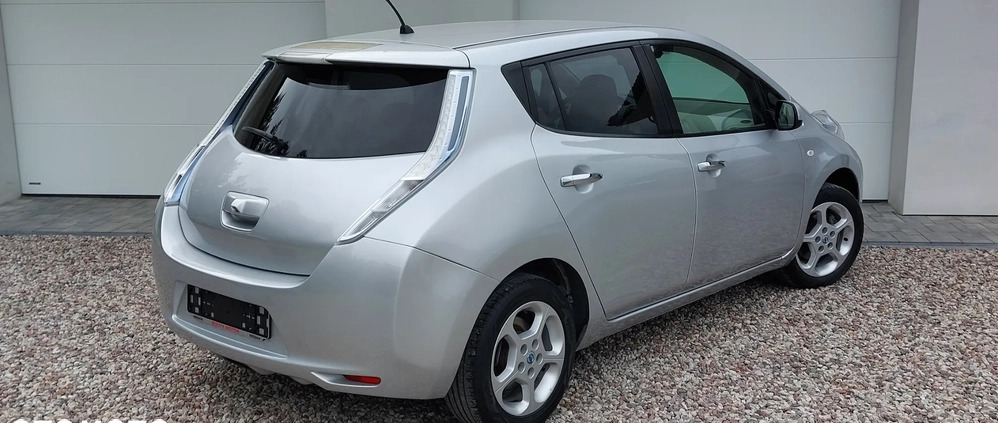 Nissan Leaf cena 25999 przebieg: 96042, rok produkcji 2013 z Zambrów małe 704